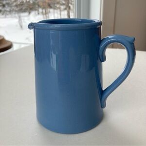 Fun Blue Ceramic Cream Milk Jug Dudson Bros England Tea Party Cottage Charm
